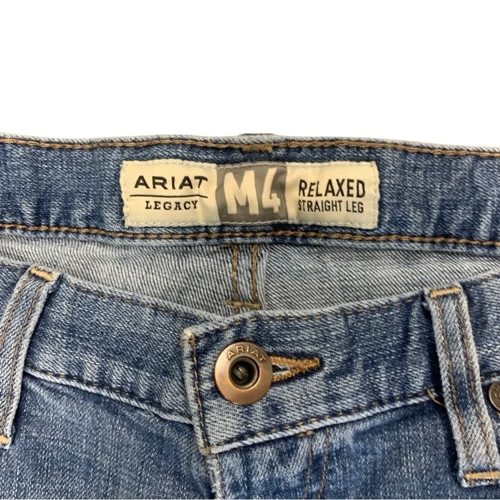 ARIAT M4 Relaxed Fit Straight Leg Jeans - Men’s Size 36x30‎